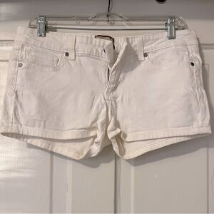 White Paige denim shorts size 29